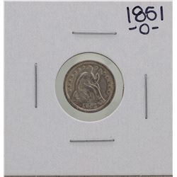 1851-O Seated Half Dime Coin