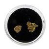 Image 1 : Lot of (2) Gold Nuggets Total Weight 0.88 Grams