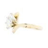 Image 2 : 14KT Yellow Gold 0.50 ctw Diamond Solitaire Ring