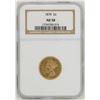Image 1 : 1878 $3 Indian Princess Head Gold Coin NGC AU58