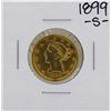Image 1 : 1899-S $5 Liberty Head Half Eagle Gold Coin