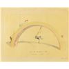 Image 1 : "Over the Rainbow Climber" Hand-Colored Concept Brownline.