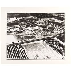 Aerial Photo of Disneyland from 1955.