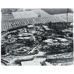 Aerial Photo of Disneyland from 1966.