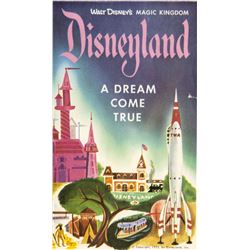 Disneyland "A Dream Come True" Pamphlet.