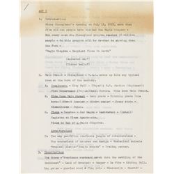 "Disneyland" Television Show Outlines.