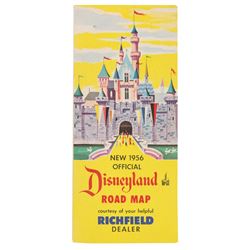 Richfield Oil  Disneyland Road Map .