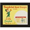Image 1 : Sunkist Disneyland Souvenir Map Store Display.