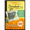 Image 1 : Sunkist Disneyland Souvenir Map Poster Advertisement.