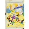 Image 1 : Original Painting for Disneyland Activity Book.