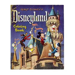 Pair of Disneyland Coloring Books.