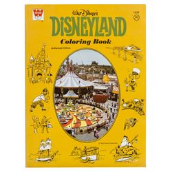Pair of Disneyland Coloring Books.