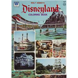 Pair of Disneyland Coloring Books.