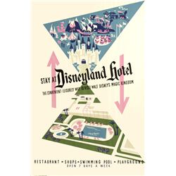 "Disneyland Hotel" Attraction Poster.