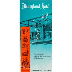 Disneyland Hotel Brochure.