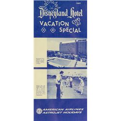 Disneyland Hotel "Astrojet" Flyer.