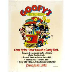 Goofy's Kitchen Sign.