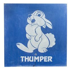 Thumper Disneyland Parking Lot Sign.