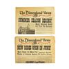 Image 2 : Collection of (4) Issues of "The Disneyland News".