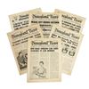 Image 1 : Collection of (6) Issues of "Disneyland News".