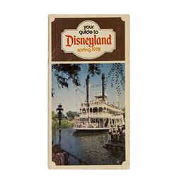 "Your Guide to Disneyland" Guidebook.