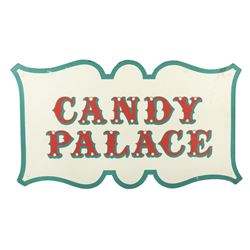 "Candy Palace" Store Sign.