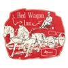 Image 1 : Swift's "Red Wagon Inn" Die-Cut Child's Menu.