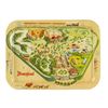 Image 1 : Disneyland Map Tin Litho Tray.