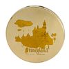 Image 1 : Silver-tone Disneyland Souvenir Compact.