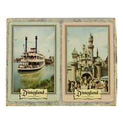 Boxed Set of Disneyland Playing Cards.