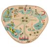 Image 1 : Die-Cut 3d Disneyland Map Placemat by Hallmark.