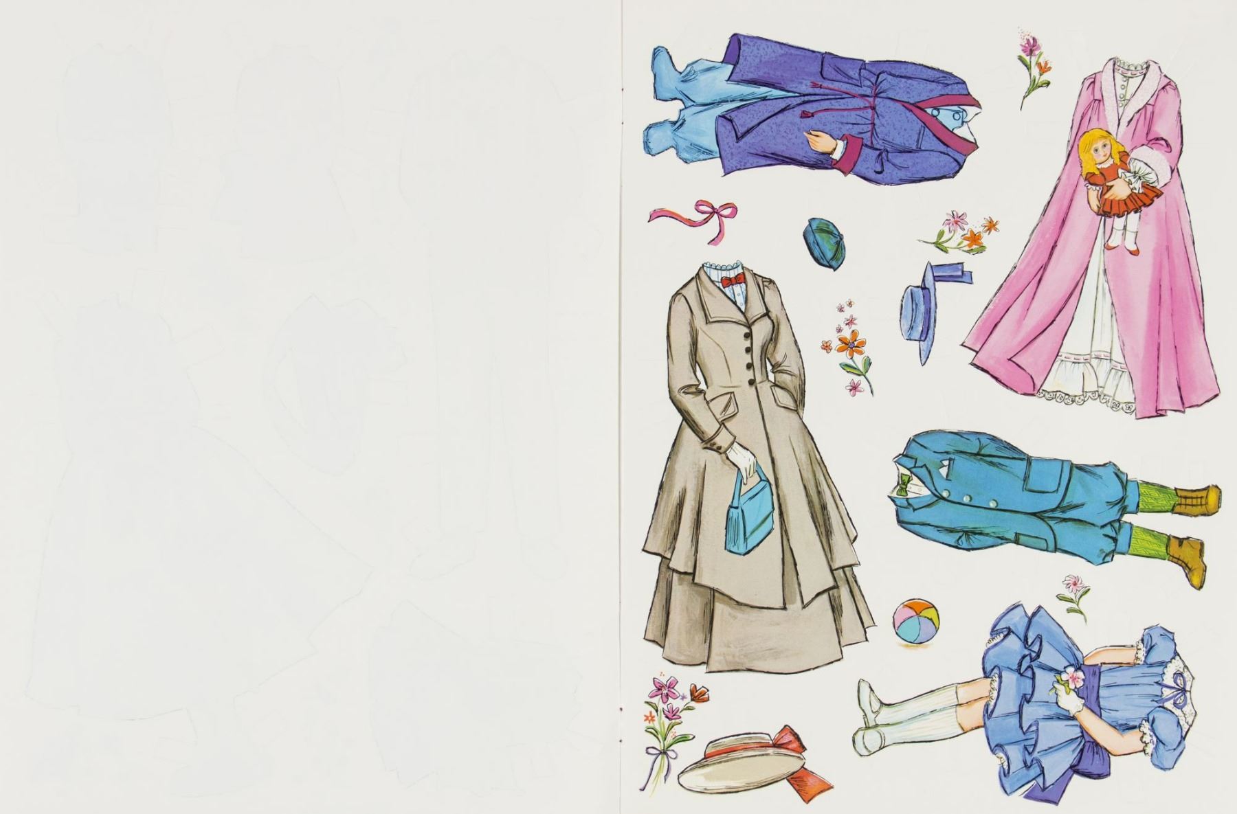 Mary Poppins Paper Doll Book