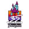 Image 1 : Disneyland 35th Anniversary Lamp Post Sign.