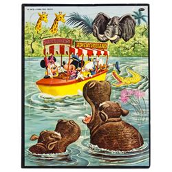  Jungle Cruise  Frame Tray Puzzle.