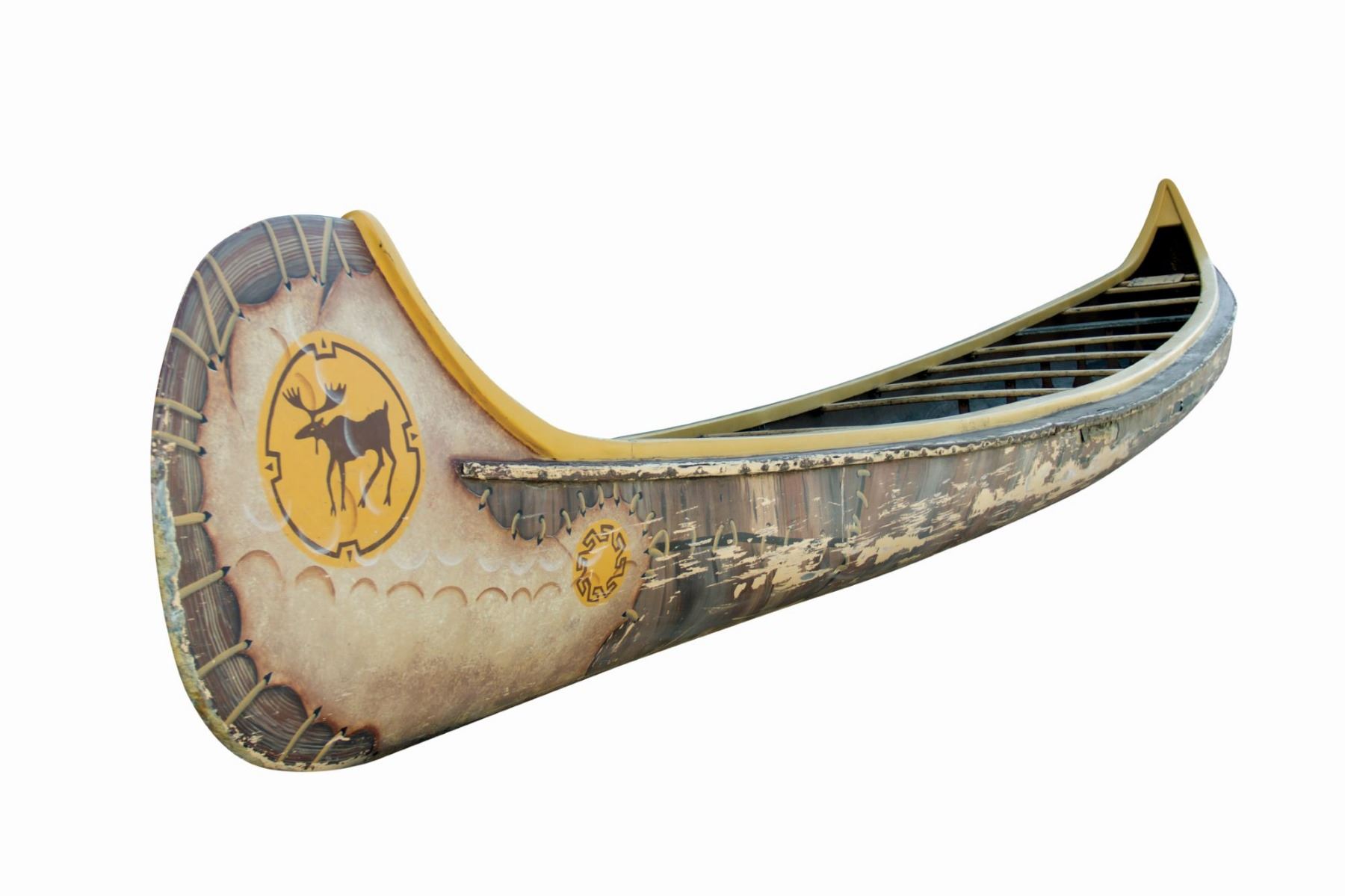 "Davy Crockett Explorer Canoes" Original Canoe.