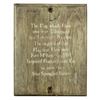 Image 1 : "Fort Wilderness" Wooden Flagpole Sign.