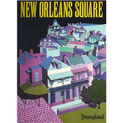 New Orleans Square Near-Attraction Poster.