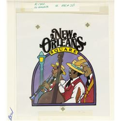 Original New Orleans Square Painting.