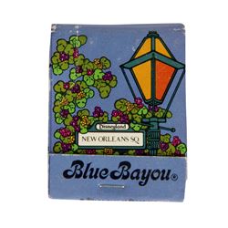"Blue Bayou" Matchbook.