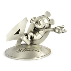 "40 Years of Adventure" Mickey Statue.