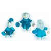 Image 4 : Collection of (3) Hitchhiking Ghosts Bean Bag Toys.