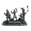 Image 1 : Rare Bronze Hitchhiking Ghosts Sculpture.
