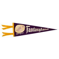 Fantasyland Concept Art Pennant.