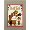 "Mickey Mouse Club Circus" Br'er Bear Poster Art.