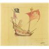 Image 1 : "Peter Pan's Flight" Hand-Colored Concept Brownline.