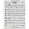 Image 2 : "It's a Small World" Sheet Music.