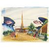 Image 1 : Original Painting for Jaymar Tomorrowland Puzzle.