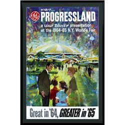 "Progressland" World's Fair Poster.