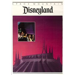 "Space Mountain" Travel Poster.