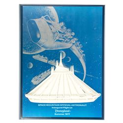 Space Mountain  Inaugural Flight  VIP Gift.